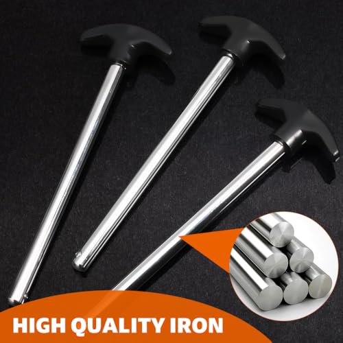 Image of Proberos 3 Pcs Gym Weight Stack Selector Pin, 6 inch T-Handle, 3 /8 inch Dia