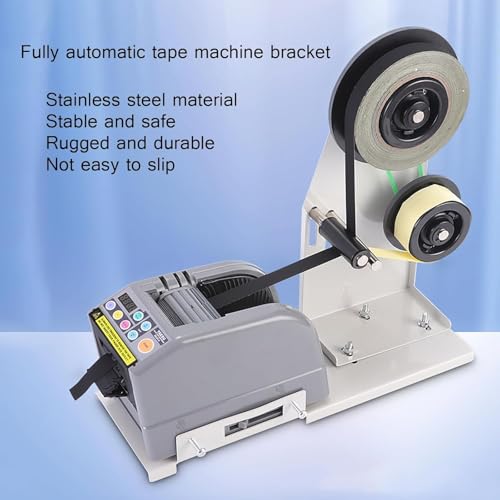 Dispenser automatico di nastro, con staffa di spogliatura antiscivolo, erogazione e taglio simultanei, larghezza del nastro, lunghezza massima di taglio, per accelerare l'avvolgimento