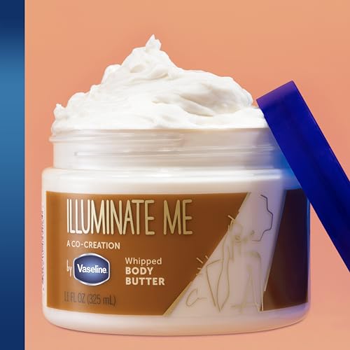 Vaseline Illuminate Me Shea Butter Whipped Body Butter for Melanin Rich Skin Provides 24 Hour Moisturization for Dry Skin 325mL - Image 5