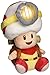 Produktbild Super Mario Stofftier Plüschtier Kuscheltier Figur: Captain Toad / Toad-Kapitän Sitzend 18 cm (LBT)
