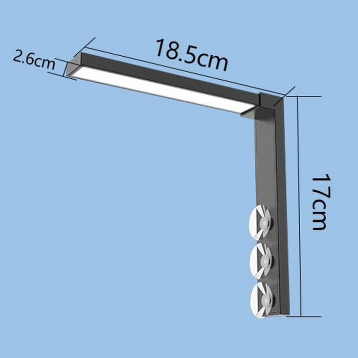 Image of LED Aquarium Light Desktop Mini Fish Tank Lamp Full Spectrum White Color Dual Mode for Betta Fish Mini Aquarium Tank