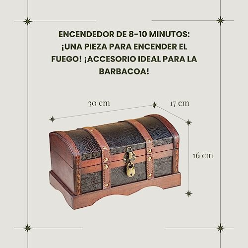 Brynnberg Scrigno del Tesoro - Kroko 30x17x16cm