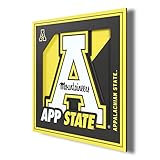 YouTheFan NCAA Appalachian State Mountaineers 3D Logo Series Wall Art - 12x12