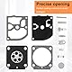 ZAMDOE Vergaser-Reparatur-Umbausatz für Stihl HS81 HS81R HS81RC HS81T HS86 HS86R HS86T Trimmer RB-99 Membransatz für Zama C1Q-S68 C1Q-S105 C1Q-S111 C1Q-S115 C1Q-S116 mit Kraftstoffleitung