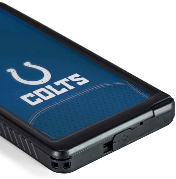 Skinit Waterproof Phone Case Compatible with Galaxy S24 Ultra - Officially Licensed NFL Indianapolis Colts Team Jersey Design