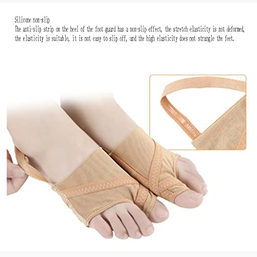 Mangas con protector gel para juanetes y correa elástica del talón 2 pares 4