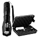 Produktbild Sportastisch Extrem Hell LED Taschenlampe Flashlight 250 Lumen CREE, Taktisch ipx6 Wasserdicht Zoombar mit 5 Modi & Lange Arbeitszeit für Wandern Camping, biszu 3 Jahre Garantie mit EMPFEHLUNG*