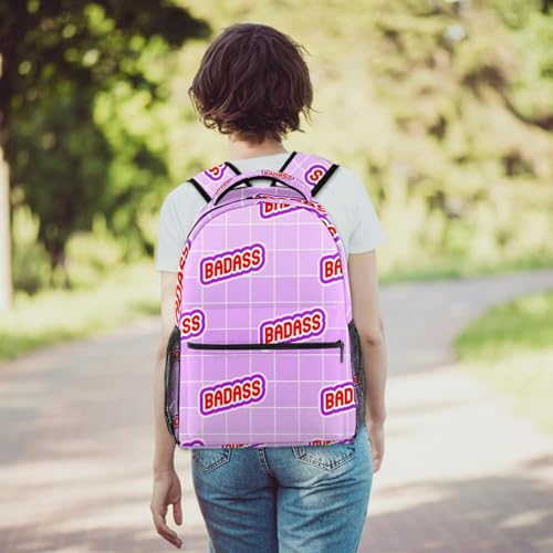 Sac de voyage décontracté Badass pour ados aux grands volumes