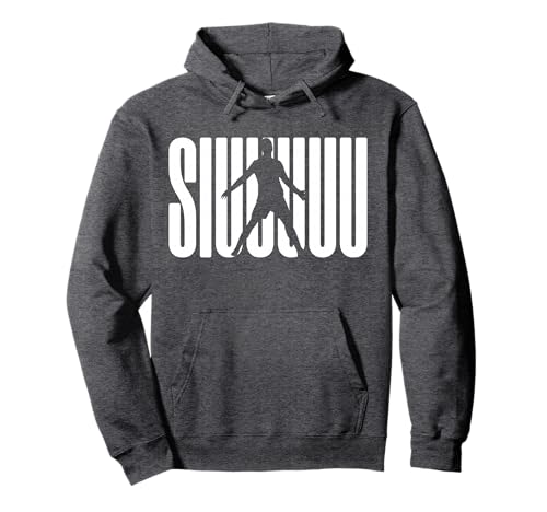 Funny Soccer Football Boys Men Women Soccer Player Siuuu Pullover Hoodie