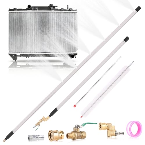 44" and 24" Radiator Cleaning Wand 8-Piece Set, 4500 PSI