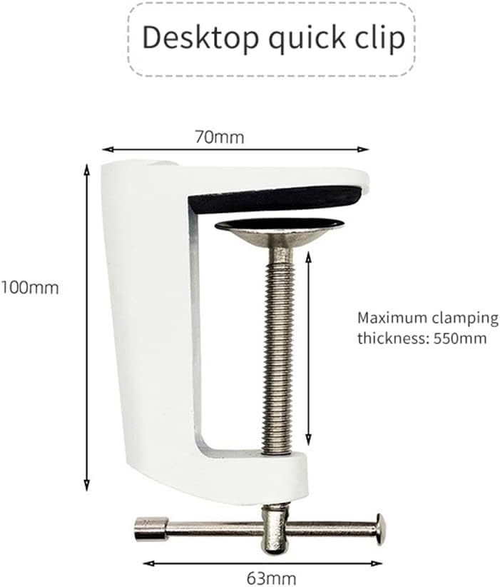 Aluminum Alloy Fly Tying Vise 360 Degree Rotation Ultra Light Fly Tying Tools Jig Tying Vise C-Clamp Mount