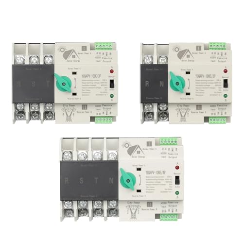 Évitez les coupures solaires avec l'inverseur ATS YCQ4PV-100E double alimentation