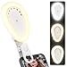 Selfie Ring Light, Clip-on Light Ring for Phone, Upgraded 54 LED Rechargeable Portable Selfie Fill Light with 3 Light Modes, 8-Level Brightness, 210° Rotating for iPhone and Android
