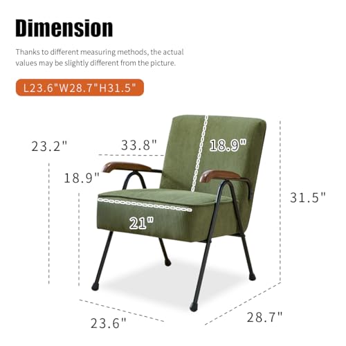 Sillón Plegable Respaldo Alto Verde Menta miniatura 2
