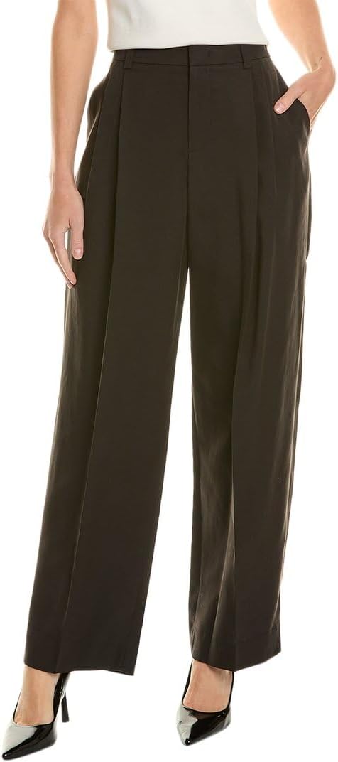 Vince Women's Drop Waist Pleated Trousers