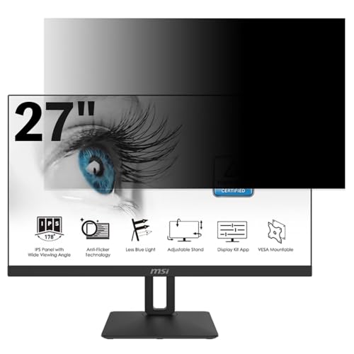 MSI PRO MP271QP j^[ 27C` 16:9 Ή `h~ tB^[ vCoV[tB^[ p\RPC j^[ tیtB u[CgJbg ˖h~ p\R ZLeB[̂h~ ʎgp\ ˖h~ E