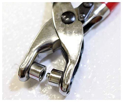 3 Pieces Revolving Hole Punch&Eyelet Plier &Press Snap Plier With Eyelets Grommets And Pliers (B) #TOP3