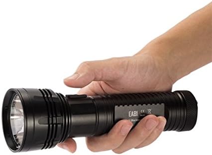 Nitecore EA81 in hand