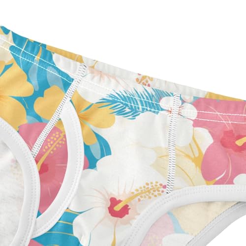 KLL Fashionable Summer Hawaiian Printing Toddler Boys' Soft Boxer Briefs Cute Children Panties4