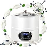 ➤【AMPIA CAPACITÀ DI 8/12 L PER LA FAMIGLIA】 La yogurtiera è perfetta per le famiglie o per chi prepara i pasti in anticipo! Con una generosa capacità di 8 o 12 litri, puoi preparare grandi quantità di yogurt, vino di riso fermentato, natto o impasto in una sola volta. La yogurtiera probiotica ti permette di condividere cibi fermentati sani con i tuoi cari o di fare scorta per la settimana, risparmiando tempo e gustando al contempo la bontà di cibi fatti in casa e nutrienti.