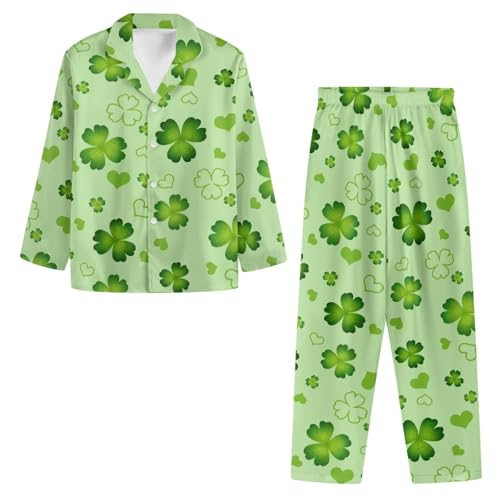 XXQGOMG Women's Comfortable 2 Piece Button Up Pajamas Set for Nighttime Relaxation
| XXQGOMG Women's Stylish Long Sleev 