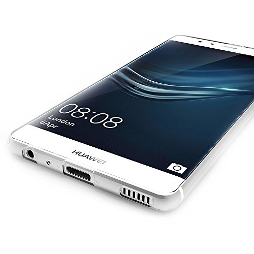 Maijin HUAWEI P9 5.2 Inch) Soft Tpu Rubber Gel Bumper Transparent Back Cover thumb #4