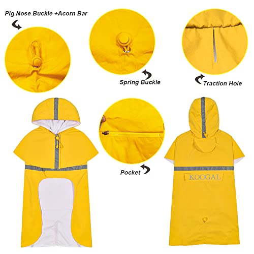 Manteau de pluie pour chien imperméable évite odeur humidité - 8