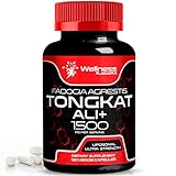 WELLNESS LABSRX Tongkat Ali for Men - 1500mg - Fadogia Agrestis Tongkat Ali Capsules -Tongkat Ali Supplement for Men, Workout Supplement for Boost Performance and Muscle Strength - 120 Capsules