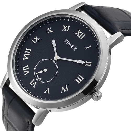 Image of TIMEX Analog Watch for Men with Round Dial & Water Resistant Man's Wrist Watches