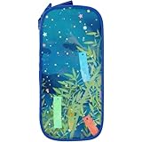 七夕の祈り ペンケース 大容量 多機能 シンプル 筆箱 アニメ かわいい おしゃれ 筆入れ 男の子 女の子 子供 小学生 中学生 高校生 大学生 社会人用