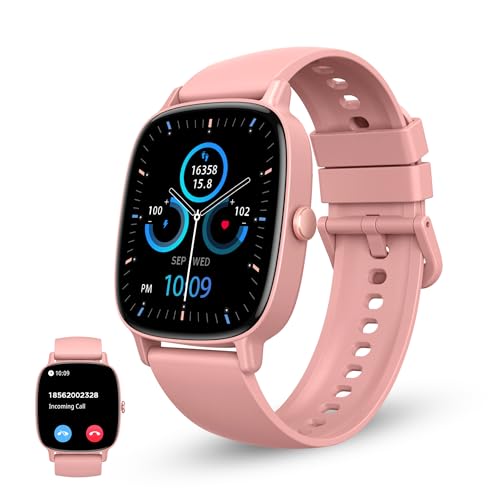 KSIX Pulse Smartwatch, Pantalla TFT 1.83", Autonomía 7 días, 100+ Modos Deportivos, Modo Salud, Llamadas, IP68, Rosa