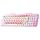 YUNZII C98 Cute Cake Wireless Mechanical Keyboard (Pink, Milk Switch) | 99 Keys with Number Pad, Hot Swap, PBT MOA Keycaps, BT5.0/2.4G/USB-C, Gasket Mount, Custom RGB Backlit for Win/Mac
