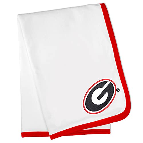 Image of Future Tailgater Georgia Bulldogs Officially Licensed 100% Cotton Baby Receiving Blanket