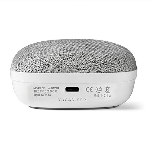 Yogasleep Travelcube Portable Sound Machine with Timer Sound Machine for Travel, Office Privacy, Sleep Therapy for Adults & Baby 101 Night Trial