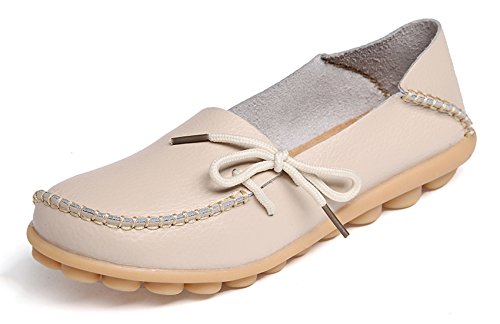 Image of VenusCelia Women's Breathable Comfort Walking Office Flat Loafer