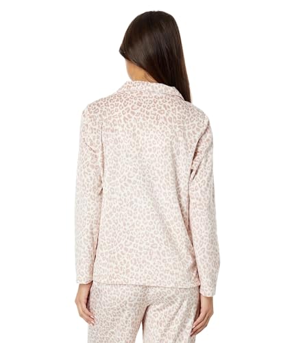 Karen Neuburger Women's Long Sleeve Minky Fleece Girlfriend Pj with Socks Pajama Set3