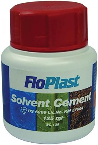 125ml FLOPLAST Solvent Cement BS6209