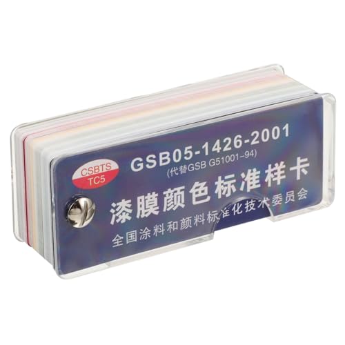 BESTonZON Campioni Vernice Standard, Cartella Colori 83 Campioni Vividi, Materiale Durevole Carta e Plastica, Per Pittori Professionisti e Amatori, Per Abbinamenti Colore Multipli