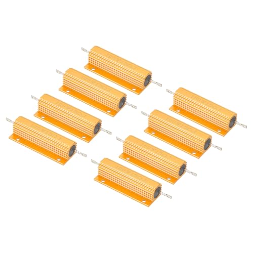 Résistances de puissance 100W 15 Ohm PATIKIL en aluminium doré pour régulateur LED