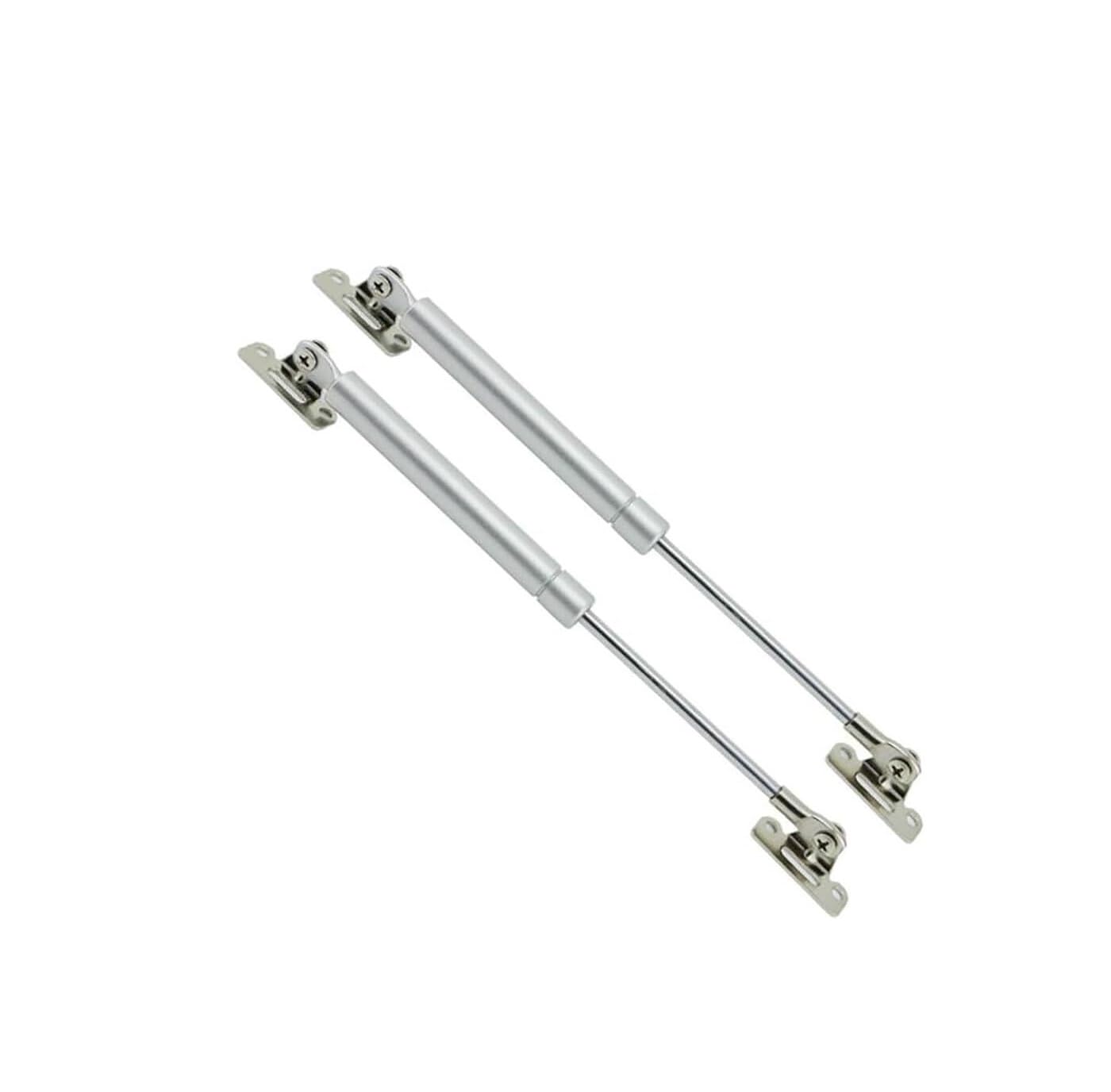 Hydraulic Support, 2Pcs Hydraulic Support Rod,20N~150N Gas Strut, Shocks,Cupboard Shock Absorber,Toy Box Hinges,Lid,Kitchen Cabinet(200N)