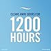 Febreze Noticeable Heavy Duty Crisp Clean Dual Oil Refills Air Freshener, 2 ct