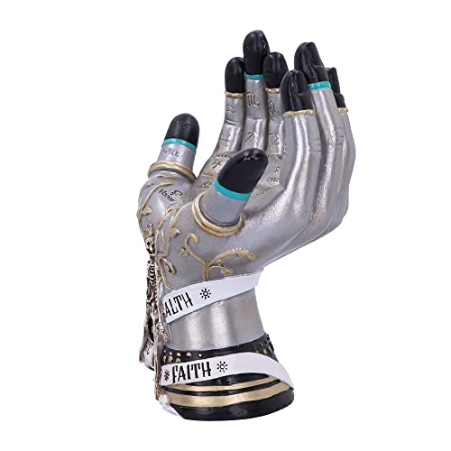 Nemesis Now Hands of The Future Crystal Ball Holder, Silver, 20cm - Image 3