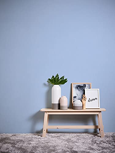 A.S. CréAtion Little Love 383259 - Carta Da Parati In Tessuto Non Tessuto, Tinta Unita, Senza Pvc, Colore: Blu Opaco - 7