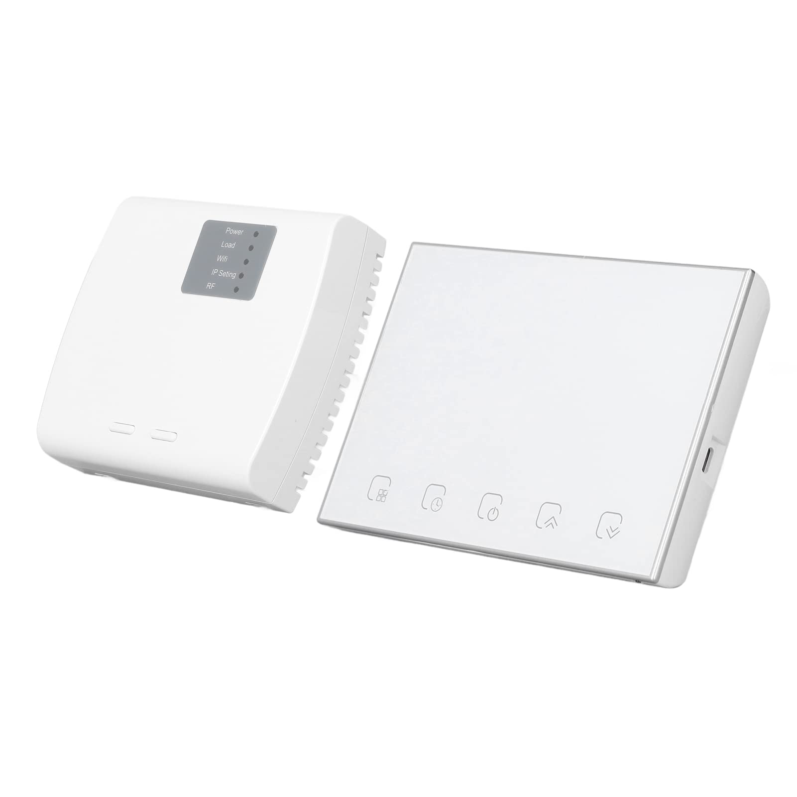Hyuduo Inteligentny Termostat Wi-Fi Bezprzewodowy Regulator Temperatury Programowalna Aplikacja od 95 do 230 V i Sterowanie Głosowe do Montażu ściennego Ogrzewania Kotła Inteligentnego Sklepu z