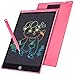 Tavoletta Grafica LCD Scrittura 12 Pollici, Portatile Tavoletta Scrittura da Disegno Cancellabile con Pulsante Elimina e Interruttore di Blocco per Bambini Studenti Famiglia Ufficio (Rosa)