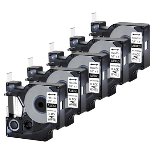Tubo termorretráctil contra el desorden eléctrico compatible con impresoras 4200 5200 en negro y amarillo