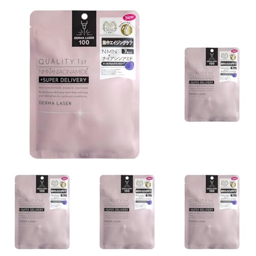 �N�I���e�B�t�@�[�X�g(Quality 1st) �_�[�}���[�U�[ �X�[�p�[NMN100 �}�X�N (7������) �t�F�C�X�p�b�N �V�[�g�}�X�N/�G�C�W���O (NMN) ���{�� (× 5)