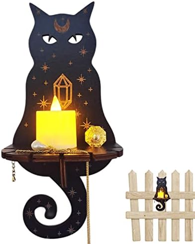 Crystal Decorative Shelf | Wooden Handicraft Pendant | Creative Meditation Wooden Carved Pattern Crafts | Home Candle Holder Decoration Crystal Display Stand