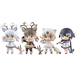 miniQ かぷせるフレンズ Vol.3 北極圏編 4種 PVC製 塗装済み 完成品 フィギュア 8個入 BOX