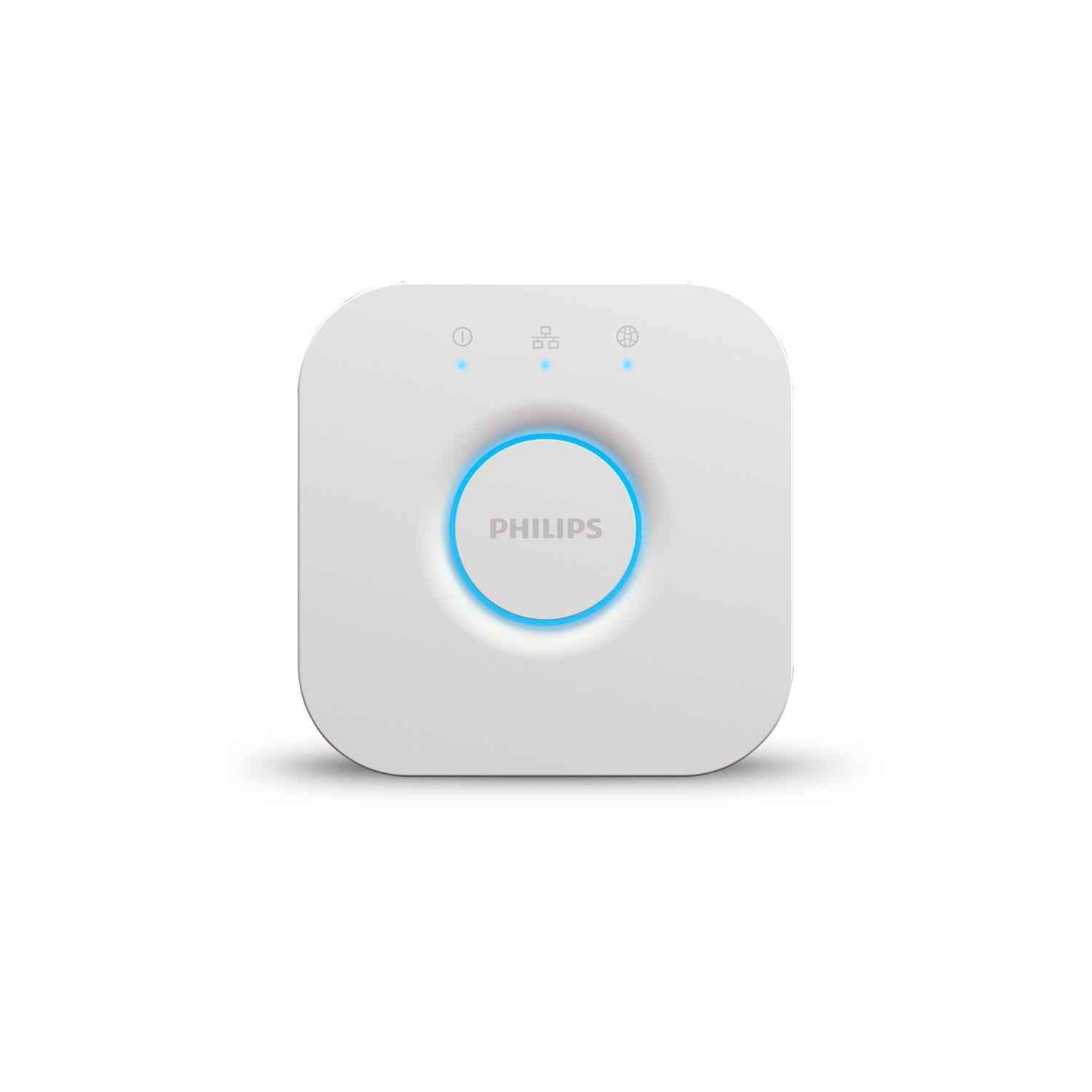 Philips Hue Bridge. Smart Home Automation funziona con Alexa, Google Assistant e Apple Homekit. Sblocca il pieno controllo dell'illuminazione della tonalità.